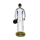 Figura Decorativa Estatueta Piloto Automobilístico 26 X 8 X 8 Cm - 257-805