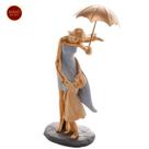 FIGURA DECORATIVA RESINA FAMÍLIA 11x9x31cm FIGURA DECORATIVA RESINA FAMÍLIA 11x9x31cm