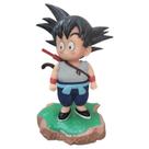 Figura Dragon Ball Goku Estátua de PVC de 18 cm Young com espada