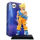 Figura: estátua de PVC danificada de 30 cm de Dragon Ball Goku Battle