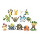 Figura: Estátua, modelo, brinquedo, desenho animado, Pokémon, 13 figuras: 3-5 cm