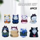Figura Estátua Sajy Cartoon Naruto Cat modelo Toy de 8 cm