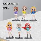 Figura Estátua Toy Sajy Cartoon School Uniform Princess 12cm