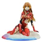 Figura EVA Asuka: cena final, PVC de 19 cm com pose sentada