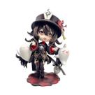 Figura Genshin Impact Hu Tao com estátua de PVC de fantasmas de 16,5 cm Figura Genshin Impact Hu Tao com estátua de PVC de fantasmas de 16,5 cm
