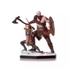 Figura God of War: Kratos e Atreus, 20 cm, PVC, colecionável
