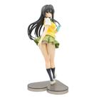Figura Kutsukawa Yui School Girl com livro colecionável de anime de 23 cm Figura Kutsukawa Yui School Girl com livro colecionável de anime de 23 cm