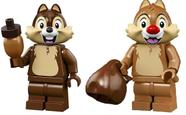 Figura LEGO LEGO Disney Series 2 Chip e Dale com capa