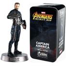 Figura Marvel Capitão América Com Lata Personalizada