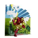 Figura McFarlane Toys Iron Man em escala 1:10 com cenário