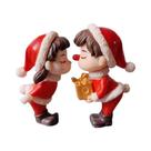 Figura Miniatura De Menina E Menino Em PVC, Presente De Natal, Decoração Para Casa, Decoração De Figura Miniatura De Menina E Menino Em PVC, Presente De Natal, Decoração Para Casa, Decoração De