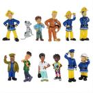 Figura modelo 12 unidades/lote Cartoon Movie Fireman Sam Kids 7-18y Figura modelo 12 unidades/lote Cartoon Movie Fireman Sam Kids 7-18y