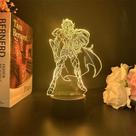 Figura modelo de anime Night Light USB Saint Seiya Gemini Saga