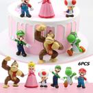 Figura: modelo de estátua de personagens do jogo Super Mario Toy Sajy