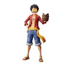 Figura montável One Piece Luffy 28 cm com 3 faces em PVC