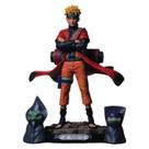 Figura n-Arutos Uzumaki Sage Mode com sapos de 20 cm de PVC