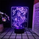 Figura Night Light 3D de anime Bungo Stray Dogs Edogawa Rampo