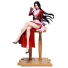Figura One Piece Boa Hancock, pose sentada, 20,5 cm, PVC