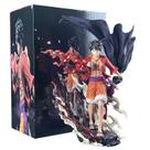 Figura One Piece Gear 5 Luffy Awakening com Flaming 28cm