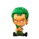 Figura One Piece Zoro Chibi Style, de 8 a 10 cm, colecionável em PVC Figura One Piece Zoro Chibi Style, de 8 a 10 cm, colecionável em PVC