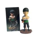 Figura One Piece Zoro PVC 10cm com espada Figura One Piece Zoro PVC 10cm com espada