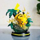 Figura Pokémon GK Cyndaquil Pikachu Chikorita Vulpix Bulbasa