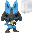Figura Pokémon Lucario Pop! Vinil de 9,5 cm com protetor de caixa