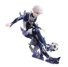 Figura Puruuige Nagi Seishiro em PVC em pose de futebol 10 cm