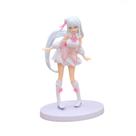 Figura Re: Zero Emilia PVC 16 cm colecionável Anime Girl