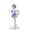 Figura Re: Zero Rem Angel, colecionável de PVC de 23 cm com asas