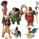 Figura Statue Toys Sajy Moana Personagens do filme Caroon