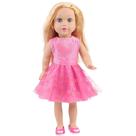 Figura: Toy, cabelo comprido, boneca, bebê, menina, 45 cm, silicone