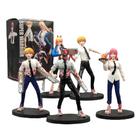 Figura Toy Collection Chainsaws Mans Anime, modelo de 5 unidades
