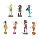 Figura Toy Flower Angel Princess 7 peças de PVC 10 cm Figura Toy Flower Angel Princess 7 peças de PVC 10 cm