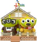 Figura Toy Mattel Toy Story 4 Alien Remix Carl Fredricksen e Dug com House