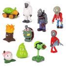 Figura Toy Plants Zombies Decoration 10 peças de PVC 3,2-7 cm