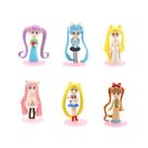 Figura: Toy Sailors Moons, PVC, boneca, decoração de bolo, 6 peças