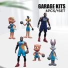 Figura Toy Sajy Space Jam: A New Legacy 6 unidades/conjunto de 9 a 12,5 cm