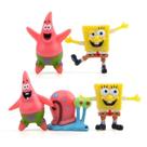 Figura Toy Sbongebob Patrick Star Gary The Snail x5 Figura Toy Sbongebob Patrick Star Gary The Snail x5