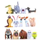 Figura Toy Secrets Lifes Pets 14 peças, mini PVC 7,5 cm, multicolorido