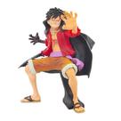 Figura ZKTSRY: Estátua de anime Luffy, peça única, PVC de 18 cm