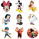 Figuras auto adesivas Disney Com 9 Figuras Figuras auto adesivas Disney Com 9 Figuras