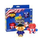 Figuras Colecionáveis P.M.I. Fuggler EUA 250 - Kit com 5