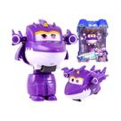 Figuras De Ação De Robôs Transformáveis Super Wings Para Crianças, Miniaturas De Anime, Presentes De