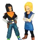 Figuras de ação Dragon Ball Z Android 17 e 18 18 cm
