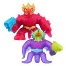 Figuras de ação Heroes of Goo Jit Zu Galaxy Hero com lançadores de água Figuras de ação Heroes of Goo Jit Zu Galaxy Hero com lançadores de água