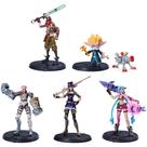 Figuras de Ação League of Legends Dual Cities - Conjunto com 5 Figuras