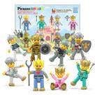 Figuras de ação magnéticas Picasso Toys Medieval King & Knights