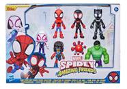 Figuras de ação Marvel Spidey e seus incríveis amigos 7 figuras