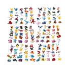 Figuras De Ação Mini Pokemon 144pcs Estátua De PVC Decoração De Mesa Brinquedo De Anime Presente